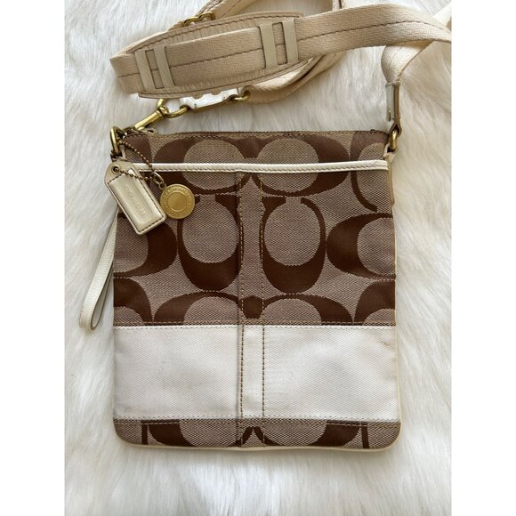 COACH Women's Crossbody in Signature Canvas - Picture 2 of 10